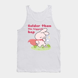 Bold Bunny Wisdom, Bolder than the biggest hop Tank Top